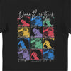 Diana Ross Thankyou Pop Art T-Shirt - Black