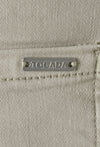 Tocada X Toxik3 Mid Rise Pull On Wide Leg Jeans - Beige