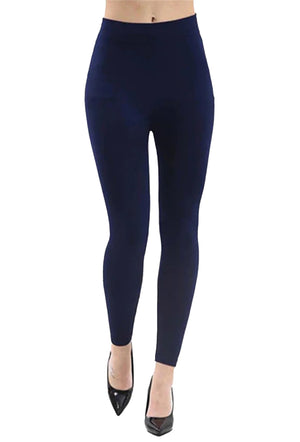 Nutshell Elasticated Waistband Stretch Leggings - Navy