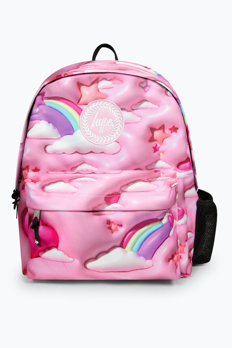 Hype Girls 3D Clouds Pink Iconic Backpack