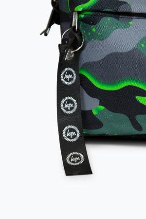 Hype Boys Green Glow Camo Iconic Backpack