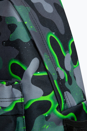 Hype Boys Green Glow Camo Iconic Backpack