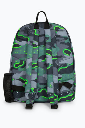 Hype Boys Green Glow Camo Iconic Backpack