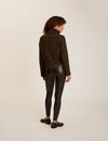 Commando Faux Leather Legging - Espresso