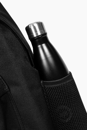 Hype Unisex Iconic Core Plain Black Backpack