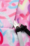 Hype Girls Pink Graffiti Hearts Iconic Backpack