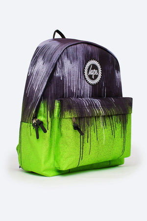 Hype Green Drips Backpack