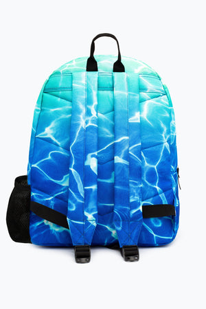 Hype Unisex Blue Pool Fade Iconic Backpack