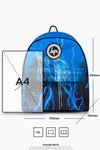 Hype Boys Blue Storm Drips Backpack