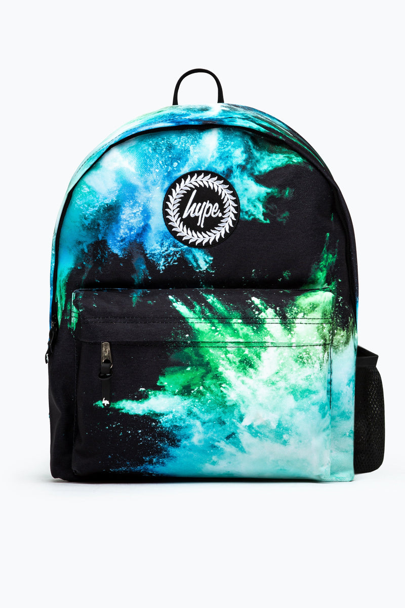 Hype Black/Blue/Green Chalk Dust Backpack