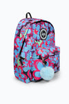 Hype Girls Multicoloured Blue Flowers Iconic Backpack