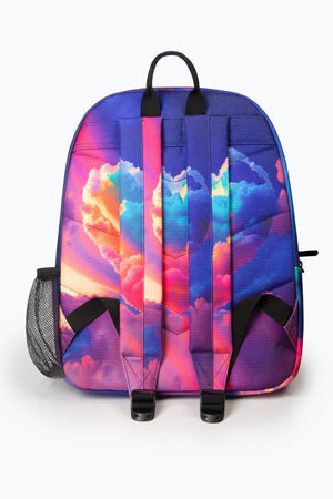 Hype Girls Multi Cloud Heart Backpack