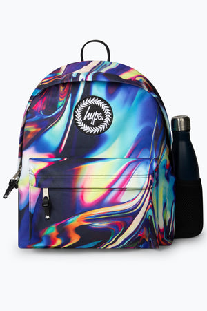 Hype Kids Multi Liquid Metal Backpack