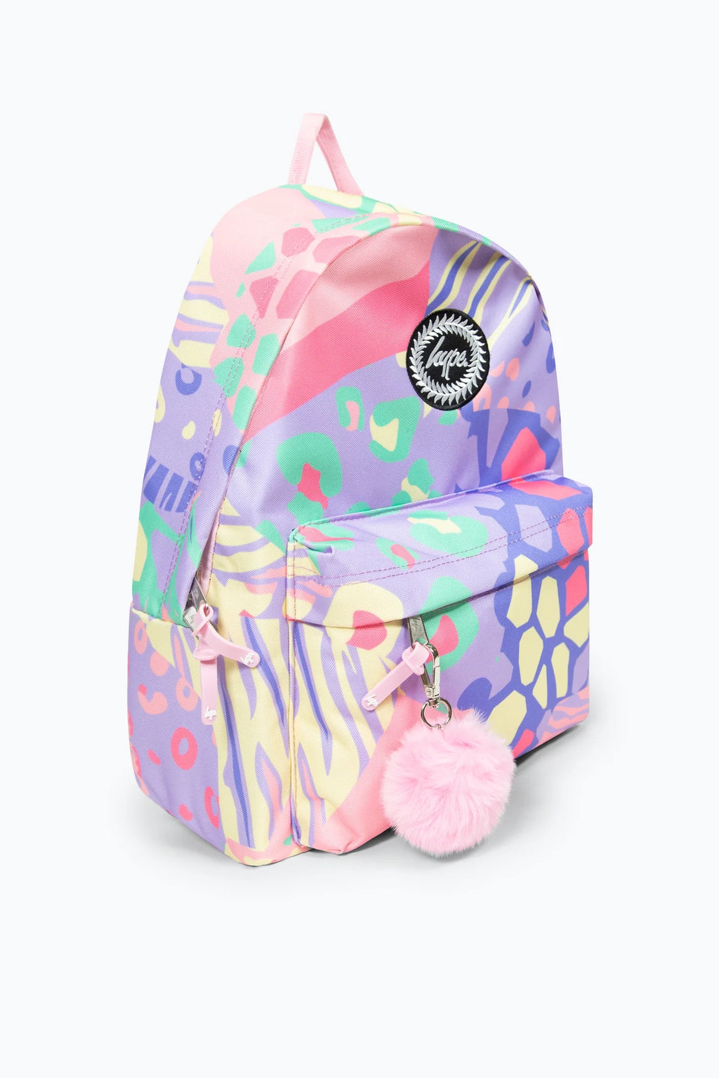 Hype Girls Multicoloured Pastel Prints Iconic Backpack