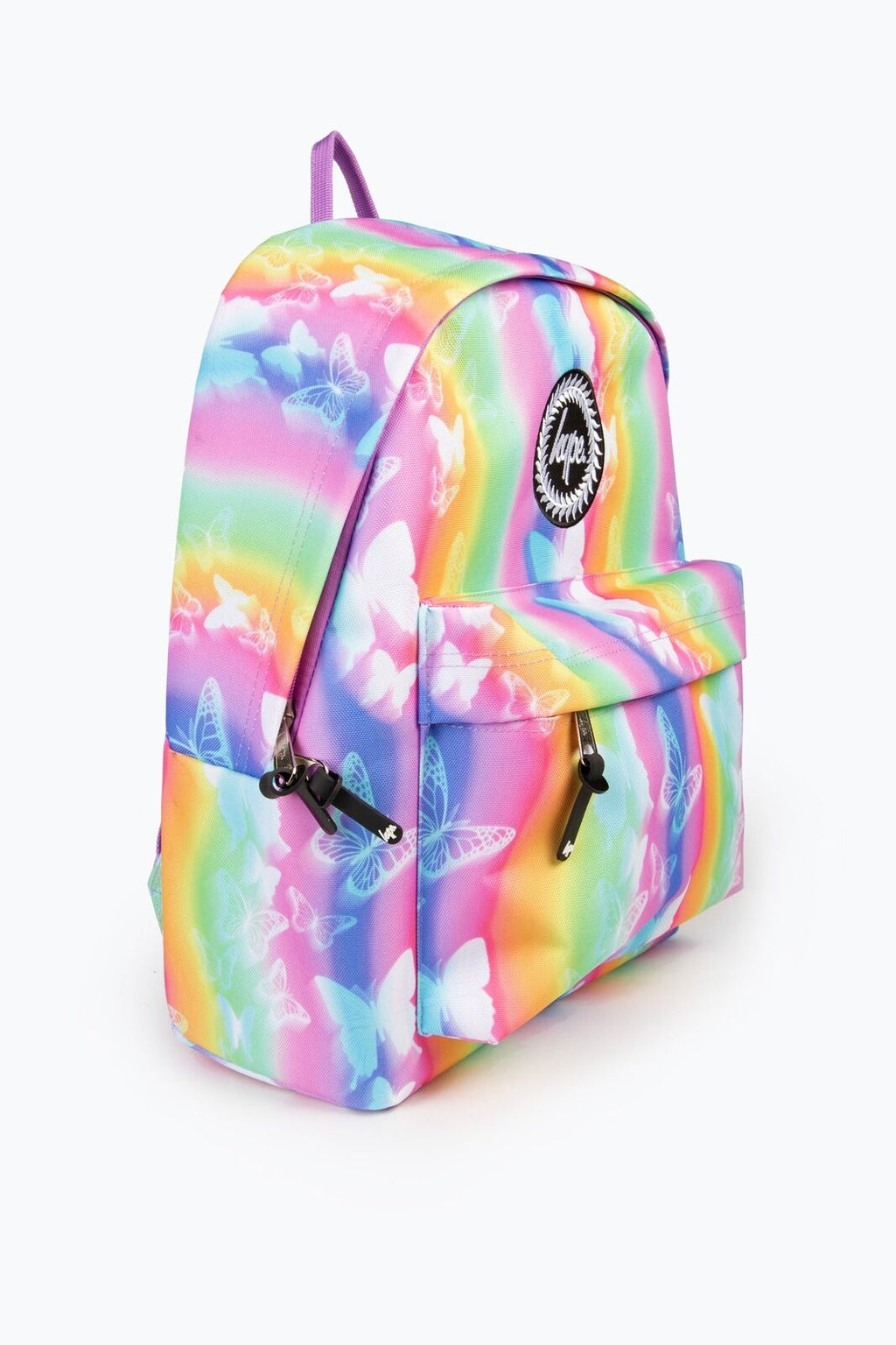 Hype Girls Multi Butterfly Rainbow Backpack