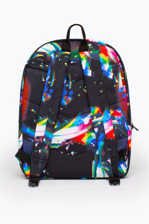 Hype Black Rainbow Refraction Backpack