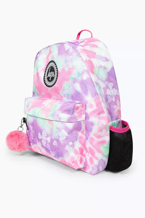 Hype Girls Multicoloured Tie Dye Star Iconic Backpack