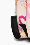 Hype Girls Peach Heart Drips Backpack