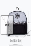 Hype Black/White Scratch Fade Backpack