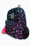 Hype Unisex Scribble Heart Pink Crest Backpack