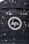 Hype Kids Black Gold Stars Backpack