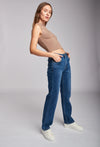 Toxik3 L21274-2 Regular Waist Straight Cut Jeans - Blue
