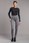 Toxik3 L185-160 High Waist Skinny Jeans - Grey