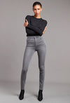 Toxik3 L185-160 High Waist Skinny Jeans - Grey