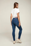 Toxik3 L185-J86 High Waist Skinny Jeans - Dark Blue