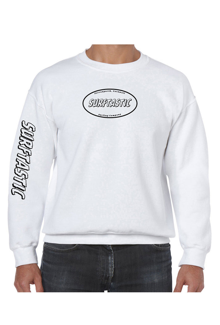 Surftastic Classic Sweatshirt - White