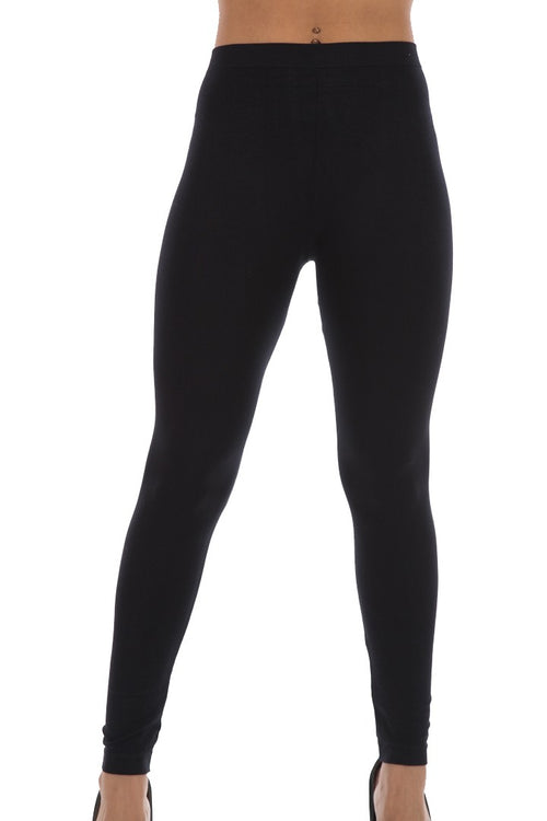 NUTSHELL LYCRA LEGGINGS - BLACK
