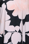 A POSTCARD FROM BRIGHTON BEA SLINKY FRONT CHIFFON BACK TOP - MILK PINK