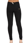 FREDDY WRUP1RC001 SHAPING EFFECT MID RISE SKINNY PANT - BLACK