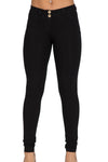 FREDDY WRUP1RC001 SHAPING EFFECT MID RISE SKINNY PANT - BLACK