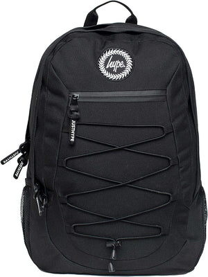 Hype Black Crest Maxi Backpack