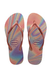Havaianas Slim Iridescent Flip Flops - Ballet Rose