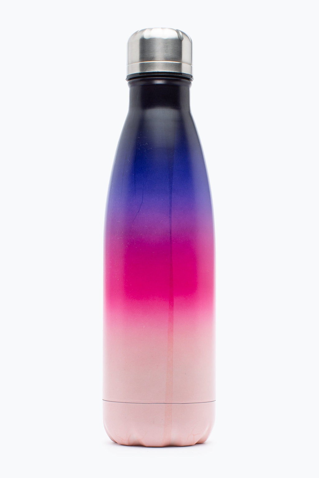Hype Black Pink & Purple Gradient Metal Water Bottle