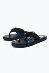 Hype Rainbow Marble Kids Foam Flip Flops