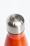 Hype Unisex Orange Drips Crest Water Bottle - 500ML
