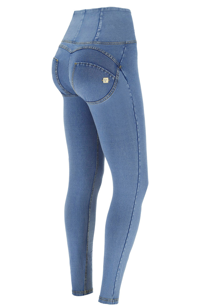 Freddy WR.UP® High-Rise Skinny-Fit Trousers in Denim-Effect Fabric