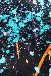 Hype Teal & Orange Paint Brush Backpack