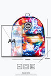 Hype Blue & Orange Lightning Galaxy Backpack