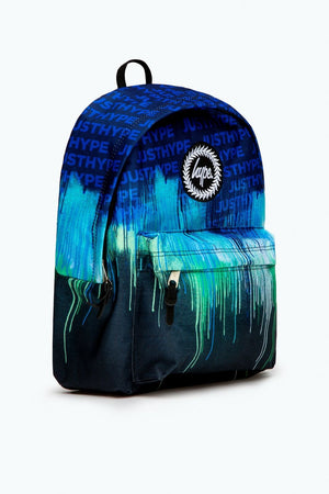 Hype Blue Just Drip Backpack
