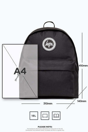 Hype Black Backpack