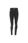 Slim-Fit N.O.W.® Faux Leather Pants Trousers - Black