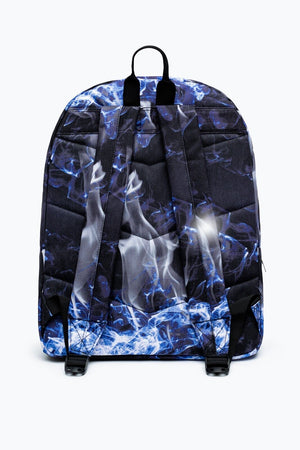 Hype Unisex Blue Lightning Sky Outline Crest Backpack
