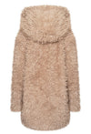 Rino & Pelle Welda Shaggy Faux Fur Coat - Cloudy Pink