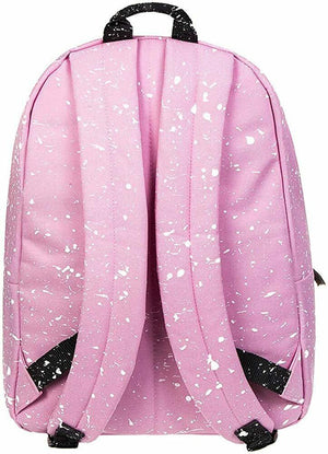 Hype Splat Backpack - Baby Pink/White