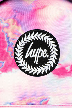 Hype Psychedelic Pink Marble Backpack