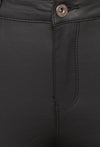 Toxik3 H2445 Matt PU Skinny Jeans - Black